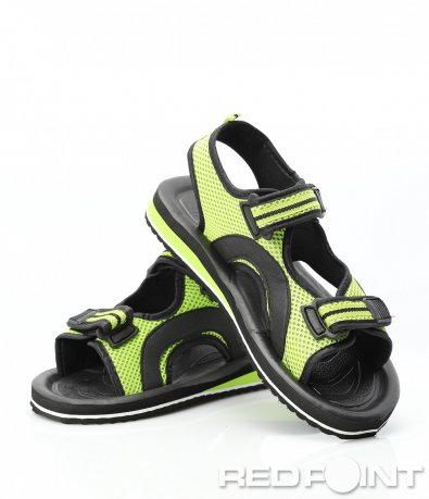 Летни сандали с цветен кант 9413