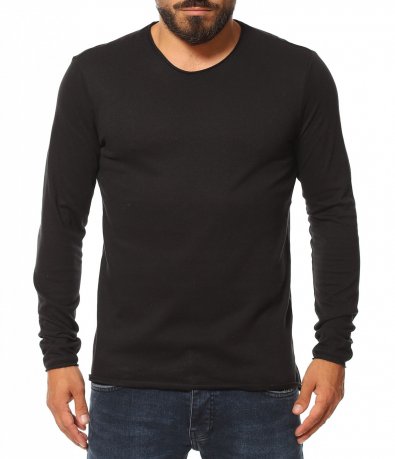 Пуловер от фино плетиво 13132