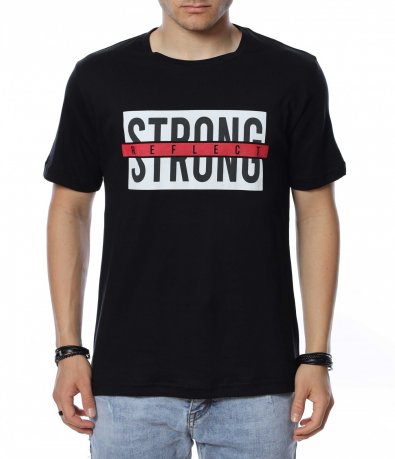 Тениска с надпис STRONG 13819