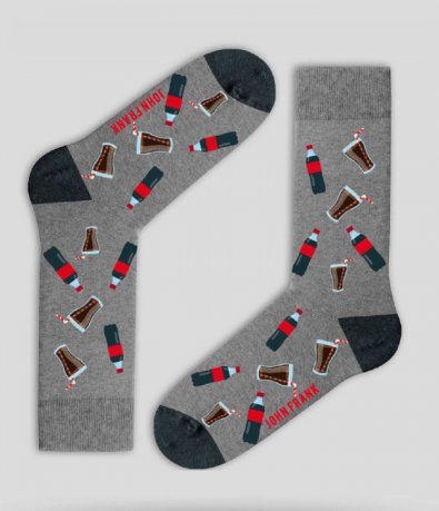 Чорапи с декорация безалкохолна напитка 14215