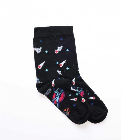 Чорапи с декорация космонавти 14308