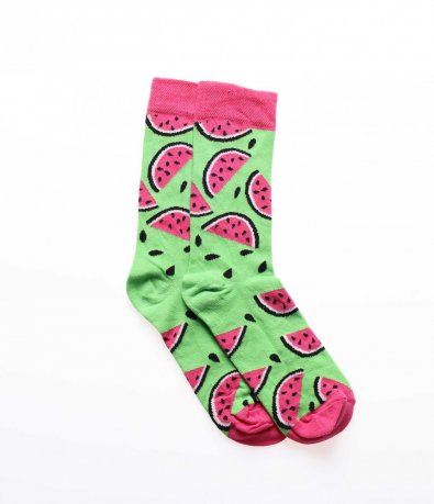 Чорапи с декорация дини 14314