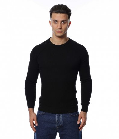 Пуловер с реглан ръкав 14352