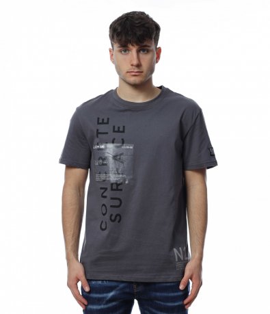 Тениска с вертикални надписи 14676