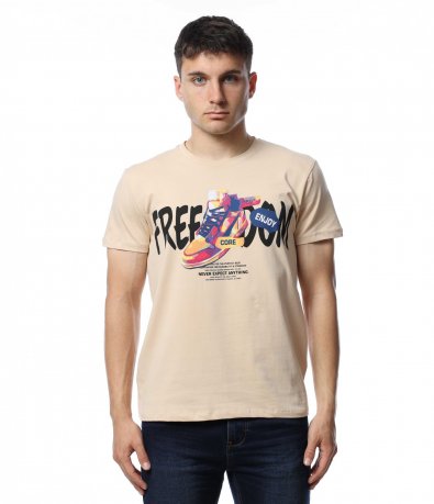 Тениска с надпис FREEDOM 14840