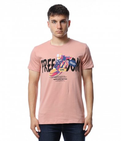 Тениска с надпис FREEDOM 14840