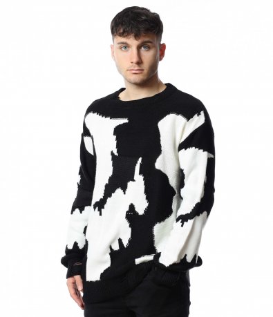 Oversize пуловер 15315