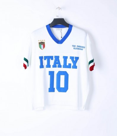 Бяла спортна блуза Italy 10 17328