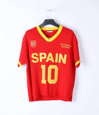 Червена спортна блуза Spain 10 17329